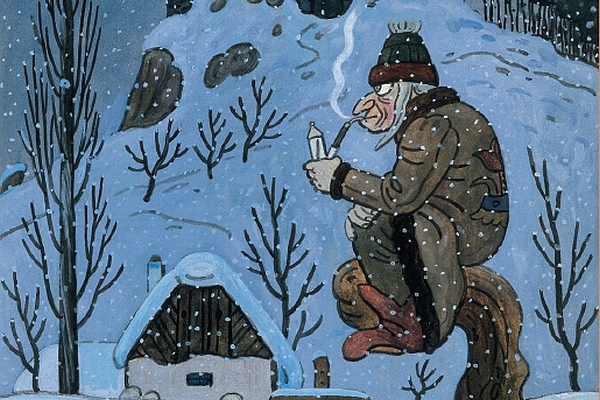 Hastrman v zimě (1957).