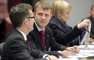 Stéfan Hankur Jóhannesson, šéf mise Islandu v EU.