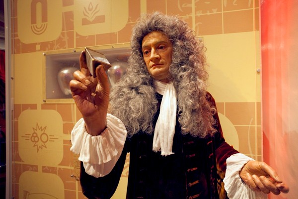 Isaac Newton, jeden z nejslavnějších prezidentů Královské společnosti.