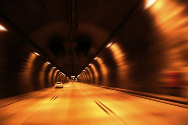Tunel Blanka se několikrát propadl (ilustrační foto). Tunel Blanka se několikrát propadl (ilustrační foto).
