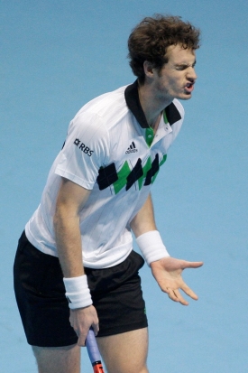 Andy Murray nemohl uvěřit tomu, že zápas s Nadalem prohrál.
