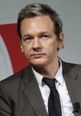 Australan Assange - zakladatel WikiLeaks.