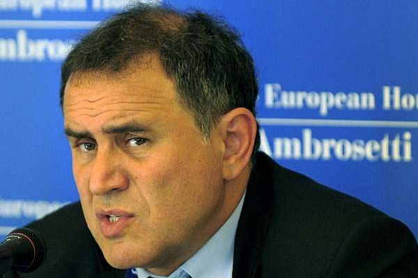Americký ekonom Nouriel Roubini. Americký ekonom Nouriel Roubini.