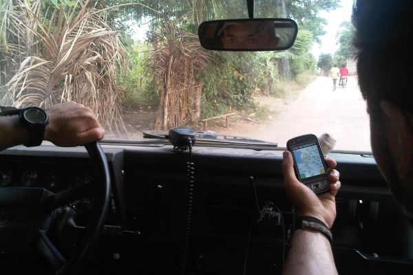 Software GINA ve spojení s mobilním zařízením s GPS představuje pro humanitární pracovníky na Haiti velkou pomoc.