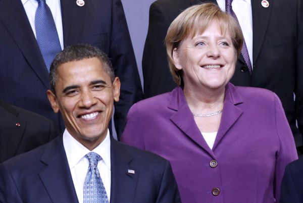 Americký prezident a německá kancléřka (ilustrační foto).