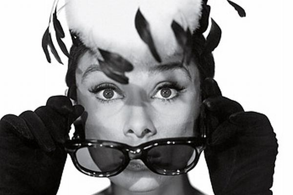 Audrey Hepburnová.
