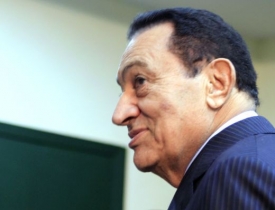 Egyptský prezident Mubarak.