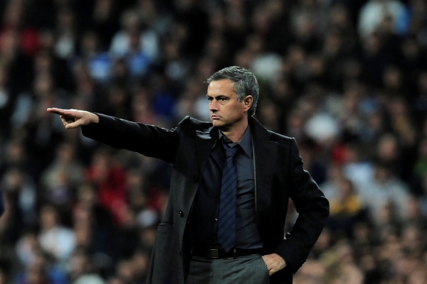 Kouč Realu Madrid José Mourinho.