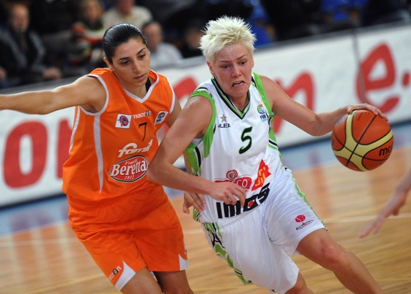 Basketbalistky Brna opět v Evropské lize nevyhrály.