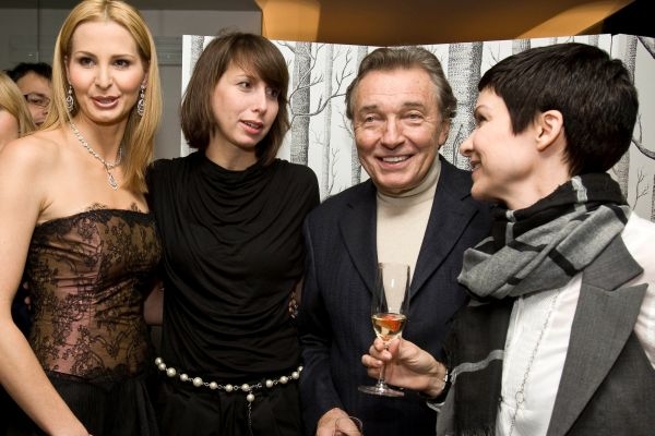 Ivana Gottová, Petra Měchurová, Karel Gott a Anna K (zleva).