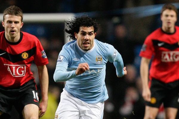 Carlos Tévez se opět pustil do křížku s koučem Mancinim.