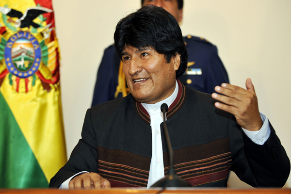 Bolivijský prezident Evo Morales.