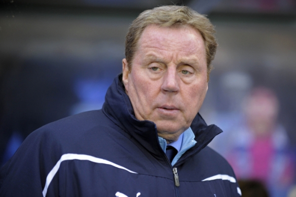 Kouč Tottenhamu Harry Redknapp.