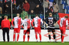 Fotbalisté Slavie.