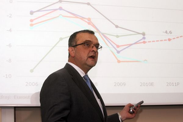 Ministr financí Kalousek se dnes v Bruselu sešel se svými evropskými kolegy.