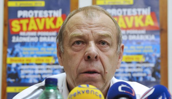 Předseda Českomoravské konfederace odborových svazů Jaroslav Zavadil.