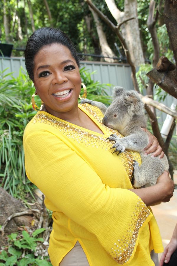 Oprah se v Austrálii připojila ke svým fanouškům. Oprah se v Austrálii připojila ke svým fanouškům.