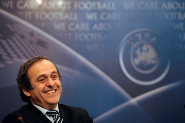 Prezident UEFA Michel Platini. Prezident UEFA Michel Platini.