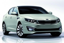 Kia Optima, která získala cenu za design a na trh přijde v příštím roce.