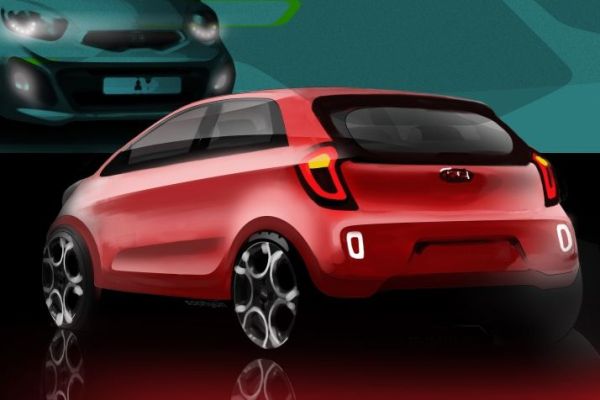 Takhle elegantně by mohl vypadat malý vůz Kia Picanto.