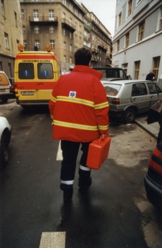 Pražská sanitka se na místo určený dostane v průměru do deseti minut. 