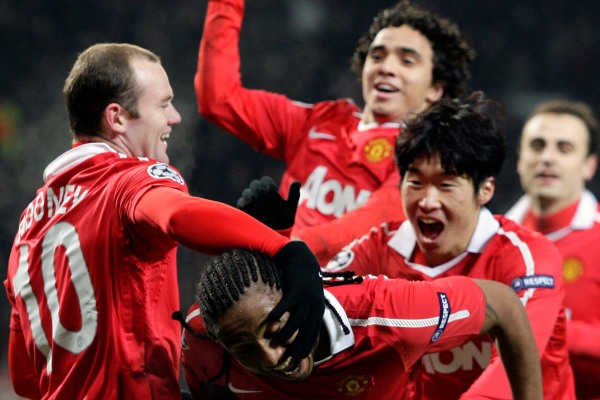 Radost fotbalistů United.