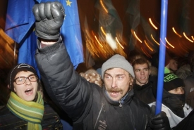 Opoziční demonstrace.