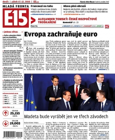 Změny čekají i deník E15.