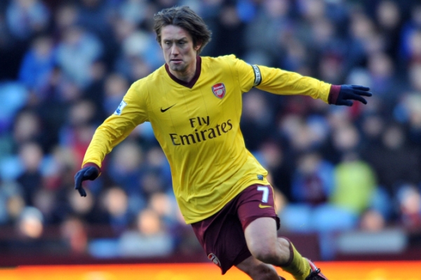 Tomáš Rosický v dresu Arsenalu.