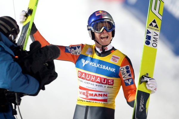 Thomas Morgenstern z Rakouska se opět mohl radovat.