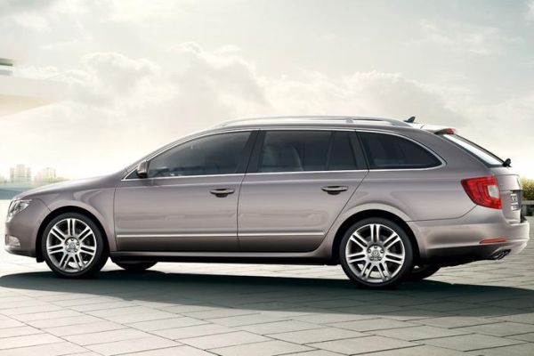 Škoda Superb Combi oceněná jako rodinný vůz.
