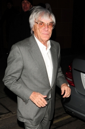 Bernie Ecclestone.