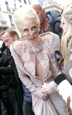 Zpěvačka Lady Gaga.