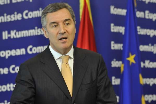 Milo Djukanovič - na snímku v Bruselu.