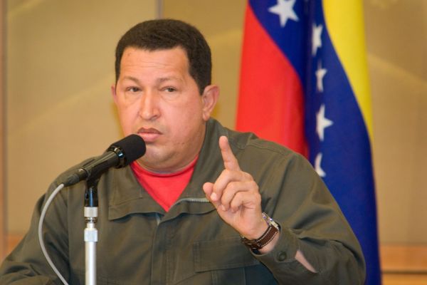 Hugo Chávez.