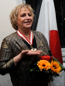 Věra Čáslavská prodělala nedávno lehký otřes mozku, nyní už je v pořádku.
