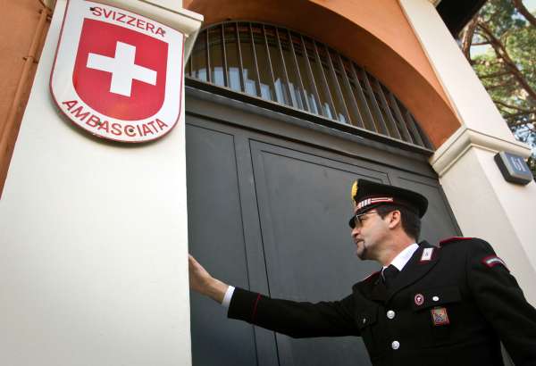 Švýcarská ambasáda v Římě.