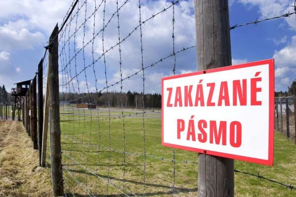 Pracovní tábor Vojna u Příbrami.