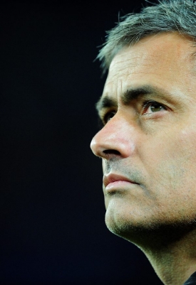 Trenér Realu Madrid José Mourinho.