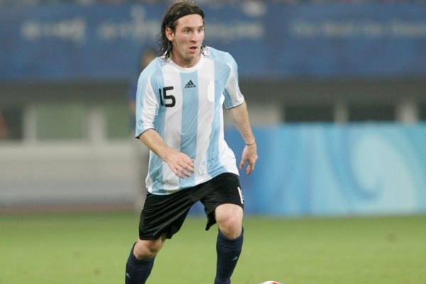 Lionel Messi na mistrovství světa v JAR.