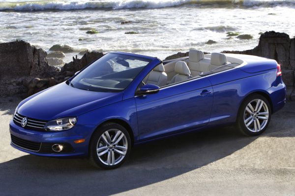 Inovovaný kabriolet Volkswagen Eos.