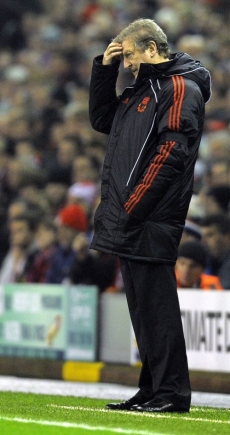 Kouč Liverpoolu Roy Hodgson zkritizoval hráče.