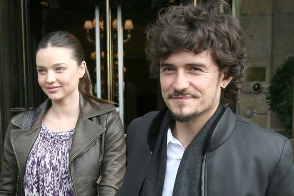 Orlando Bloom a Miranda Kerrová. 