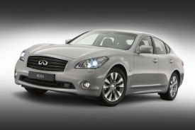 Hybridní Infiniti M35h, které bude v prodeji od dubna.