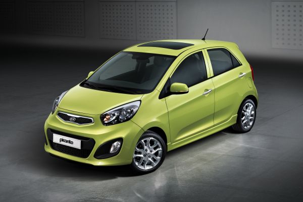 Nová generace malého městského vozu Kia Picanto.