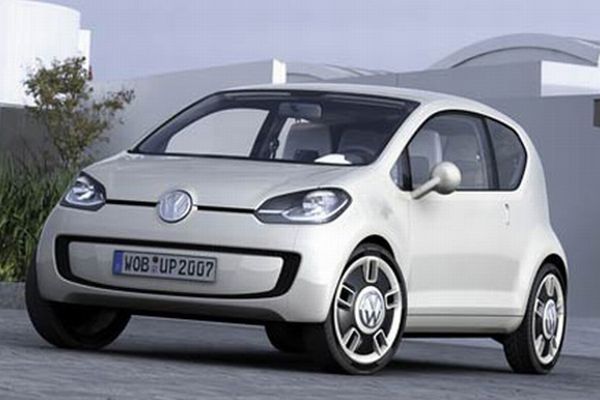 Malý VW Up!, na jehož základě je postavena i malá škodovka.