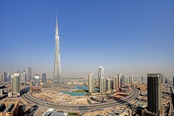 Nejvyšší budova světa - Burdž Dubaj.
