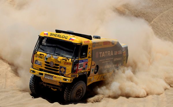 Loprais vyhrál sedmou etapu Rallye Dakar. Loprais vyhrál sedmou etapu Rallye Dakar.