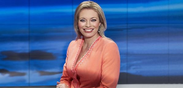 Moderátoři Lucie Borhyová (na snímku) a Ray Koranteng vyzpovídali nového generálního ředitele.