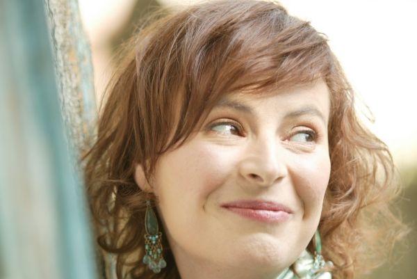 Herečka Lenka Vlasáková.